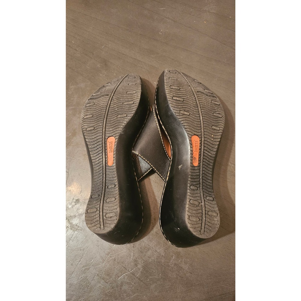 Black Born Leather sandals‎ size 7 - Picture 6 of 6